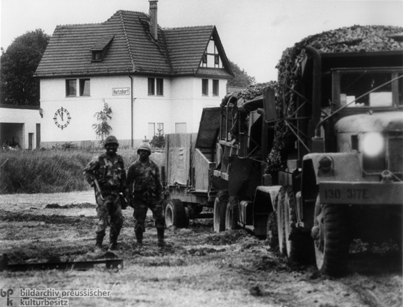 Amerikanische Truppen in Hutzdorf (1985)